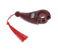 NAMOARLY Wooden Handheld Chanting Buddhist Bead Counter Finger Tally with Red Sandalwood Material Suitable for Meditation and Prayer Sessions