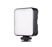 Namolit ST81 Pocket Rechargeable LED Video Light Photography Fill Light 2500K-9000K Temperature Bicolor Dimmable CRI95+ with 3 Supports Cold Shoe for Vlog Live Streaming Product Photography