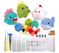 NAMOON Needle Felting Kit, Wool Felt Kit with Felting Needles