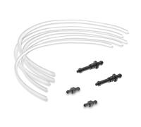 namroh.HC 5x Milk Tubes Hoses L=36cm compatible for Jura Coffee Machines +4x Connector Nipple