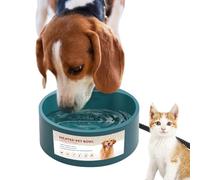 Namsan Heated Pet Bowl Outdoor Dog Thermal-Bowl Provide Drinkable Water in Sub-Freezing Temperature for Cats, Chickens, Squirrels