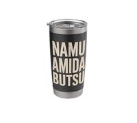 Namu Amida Butsu Pure Land Buddhist Stainless Steel Insulated Tumbler