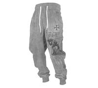 Namufeitrade Knights Templar 3D Printed Men's Joggers Casual Sport Trousers Relaxed Fit Training Sweatpants Streetwear