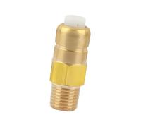 Namvo 1/4 Inch Brass Thermal Release Safety Relief Valve Temperature Control Valve High Pressure Wash Pump Daily Heat Release Valve High Pressure Wash Water Pump