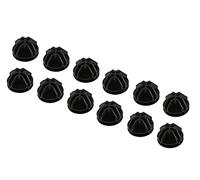 Namvo 12Pcs Wire Cube Plastic Connectors Black, Interlocking Connectors Wire Grid Bucket Storage Clasp Buckle Clip for Cube Storage Shelving DIY Storage Cabinet Modular Organizer Closet