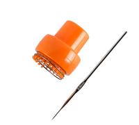 Namvo 1PCS Wire Crochet Loom Orange Wire Mesh Crinkle Auto Release For Knitting