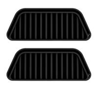 Namvo 2 pcs refrigerator drip tray, silicone drip trap tray reusable, refrigerator water dispenser drip tray refrigerator accessories compatible with Whirlpool Samsung others