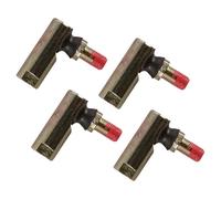 Namvo 2pcs Steering Linkage Ball Joint Ends Tractor Ball Joints Lawn Mower Parts Replacement Female Thread 7/16in-20 RH Male Thread 3/8in-24 RH