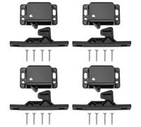 Namvo 4 Pack RV Drawer Latches and Catches, Pull Force Cabinet Doors Push to Close Latch RV Cabinet Door Replacement Latch for Camper, Home, Kitchen, Bathroom, Office