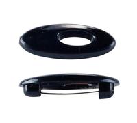 Namvo 48PCS, Snag Free Safety Pins, Oval PlasticHijab Sari Pins, Decoration Brooch for Safety Locking Clothes (Black)