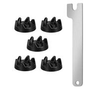 Namvo 5 Pack Replacement Blender Coupler for KitchenAid 9704230 Blender Rubber Coupler Gear Clutch with Spanner for KitchenAid