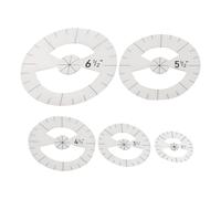 Namvo 5pcs Sewing Ruler Template Drawing Ruler Fabric Sewing Ruler Quilting Template Circular Ruler Patchwork Template Set Fabric Measurement Sewing
