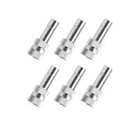 Namvo 6pcs 6mm Spray Nozzles Quick Connect Misting Sprayer Nozzle Garden Spray Nozzle 0.3 mm Push-On Nozzle Low Pressure Misting Nozzle Micro Mist Nozzle