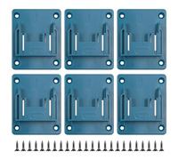 Namvo 6PCS Drill Holders Power Tool Storage for Makita 18V 14.4V Cordless Tool Power Tool Base Clip Suspension Bracket
