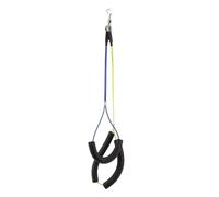 Namvo Adjustable Pet Grooming Leash Double Steel Wire Rope Neck and Haunch Holder for Small Medium Dogs Dog Grooming Loop Set for Professional Grooming Tools