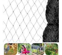 Namvo Bird Netting 23 x 50ft Black Woven Mesh Heavy Duty Garden Plant Netting for Plants Fruits Flowers Vegetables Stops Birds Deer Animals