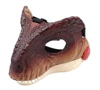 Namvo Dino Mask Moving Jaw, Hard Plastic Dinosaur Mask with Realistic Dinosaur Scream, Funny Face Mask for Halloween, Parties & Gatherings, Unisex, 8+