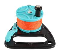 Namvo Diving Handle Reel Line Reel 150ft Scuba Deep Diving Cave Discharge Technical Diving Tow Rope Marine Yacht Accessories for Wreck Exploration and Cave Diving Water Sports