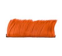 Namvo Helmet Mohawk Wigs,Motorcycle Helmet Mohawk Synthetic Wigs for Bicycle Motorcycle Cycling Scooters Polo Ski (orange)