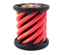 Namvo Impossible Pyramid Passthrough Sculpture,Pass Through Pyramid Fidget To y,3D Printed Cylindrical To y for Relief Stress/Anxiety,Desktop Decor Souvenir Gift