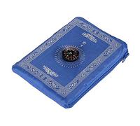 Namvo Muslim Prayer Mat, 60 * 100cm Portable Light Islamic Travel Prayer Rug Mat with Compass for Prayers Blue