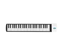 Namvo Portable Piano Keyboard, 49 Keys Rolling Piano, Rechargeable Keyboard Piano with Microphone, Headphone Jack