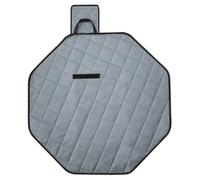 Namvo Reusable Puppy Training Pad,Eight Sided Dog Urine Proof Mat,Waterproof Puppy Pee Pad,Washable Dog Playpen Mat,Super Absorbent Feeding Pad,Puppy Pad for Octagon Dog Plaype,Gray