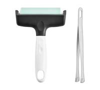 Namvo Rubber Brayer Roller for Cricut MAT Tweezers Remover Tool Set Vinyl Roller Tool Craft Stamping for Cricut/Silhouette/Brother and Printmaking
