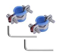Namvo Set of 2 Sinking Office Chair Fixing Brackets, 304 Stainless Steel Pipe Clamps to Prevent Sinking for Most Office Cylinder Drop Support