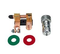 Namvo Top Post Knife Blade Master Switch, 12V / 24V Battery Disconnect Switch Isolator Power Cut Off for Marine Car Boat RV ATV (Negative, Vertical)