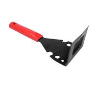 Namvo Trim Puller Pry Bar - Multi-Functional Demolition Hand Tool for Removing Floors, Baseboards, Tiles, and Nails, Heavy Duty Stainless Steel with Anti-Slip Handle, Red