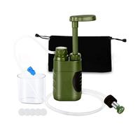 Namvo Water Filter Outdoor Drinking Water Treatment 3000 L Survival Camping Water Filter for Prepper Emergency Equipment -Army Green