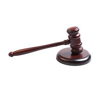 Namvo Wooden Gavel and Sound Block Set, Handcrafted Wood Gavel and Round Hammer Sound Block Perfect for Lawyer Judge Auction Court Sale Meeting Lawyer Solid Portable Auction Court