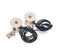 Namvo2pcs KK-P20/15 3KG Suction Electromagnet Solenoid DC 24V Lifting Holding Electromagnet Electro Electric Magnets