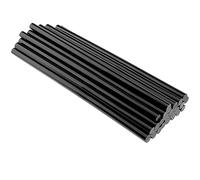 NAMYEUT Pack of 30 Hot Glue Sticks 11 mm Black Glue Sticks Hot Glue Sticks Hot Melt Glue Sticks for Bodywork Dents Repair Remover Craft DIY Home Office Projects