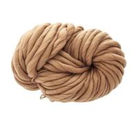 Namzi 1 roll Chunky Yarn Soft Yarn Weave for DIY Hand Knit Crochet Blankets Scarves Hats and Cozy Handmade Essentials,250g,Light Brown