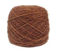 Namzi 1 Rolls Knitting Yarn Plush Yarn Fluffy with Shimmery Thread Polyester for DIY Knit Crochet Scarves Hats and Craft Projects,150g,Caramel