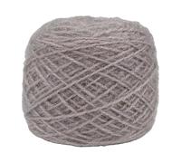 Namzi 1 Rolls Knitting Yarn Plush Yarn Fluffy with Shimmery Thread Polyester for DIY Knit Crochet Scarves Hats and Craft Projects,150g,Gray