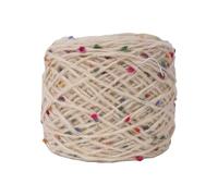 Namzi 1 Rolls Knitting Yarn Soft Yarn with Pom-Pom Texture, Blended Fabric for DIY Knit Crochet Sweaters, Scarves, Hats & Handcrafts,125g,Light Brown