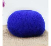 Namzi 1 Rolls Plush Fine Wool Yarn Knitting Yarns, Versatile Blended Fabric for DIY Knit Crochet Sweaters, Scarves, Hats & Bags,25g,Royal Blue
