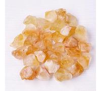 Namzi 100g Natural Yellow Crystal raw Stone Aromatherapy Stone 2-3cm Large Particle Crushed Stone Expansion Stone Bonsai Decorative Ornament raw Stone