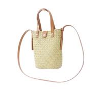 Namzi 1pc primary color Weave Bag ，5.51 * 3.14 * 7.87inch， Crossbody Tote with Handle, Phone Pouch, Practical ，Must Have in Handbags Wallets