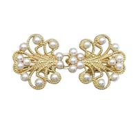Namzi 2 PCS Scarf Rings, Scarf Clasp, Retro Style, Collar Button, Suitable for Capes Scarves and Sweaters,0.98 * 2.17inch/2.5 * 5.5cm, C52