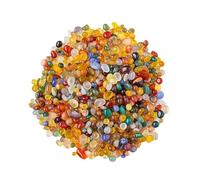 Namzi 200g Colored Natural Crushed Stone, 7-9mm Colored Stone demagnetization Stone Fish Tank Stone Natural Crystal Crushed Stone Home Decoration Stone
