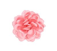 Namzi 2pcs Dainty Satin Fabric Brooches for Women Rose Floral Brooch for Party Dance Wedding Banquet Fashion Brooch Pin for Women,Pink B, Cloth, no gemstone