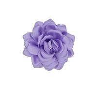Namzi 2pcs Dainty Satin Fabric Brooches for Women Rose Floral Brooch for Party Dance Wedding Banquet Fashion Brooch Pin for Women,Purple