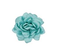 Namzi 2pcs Dainty Satin Fabric Brooches for Women Rose Floral Brooch for Party Dance Wedding Banquet Fashion Brooch Pin for Women,Blue A