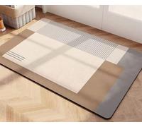 Namzi Bath Mat Brown Gary,16 * 24 Inch, 1 Piece Bathroom mat for Bathroom Floor for Home Bathroom Decor