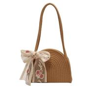 Namzi Cotton Rope Storage Bag, 1 Piece Khaki,Travel Friendly Woven Bag for On the Go Organization Casual Use