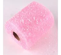 Namzi Flowers, Gifts, Gift Box Decorations, Gifts, Fresh Flowers, Snow dot Gauze mesh Packaging mesh, (15 * 1500cm, Light Pink)